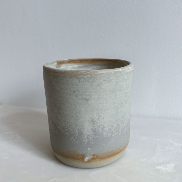 Kubek rustykalna biel