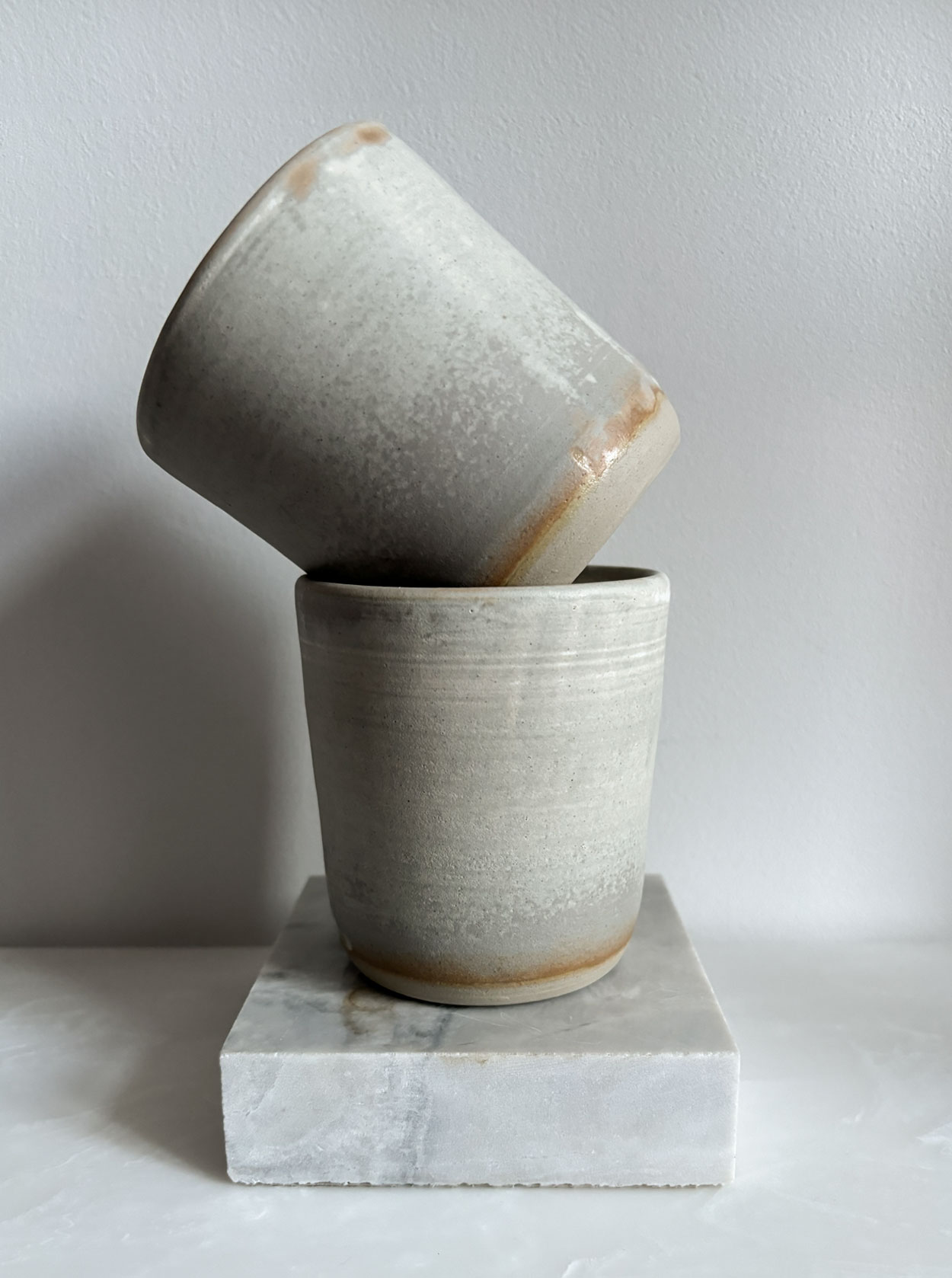 Kubek rustykalna biel - obrazek 3