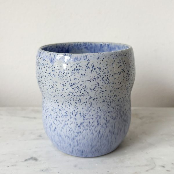 Kubek brzuszek błękitny