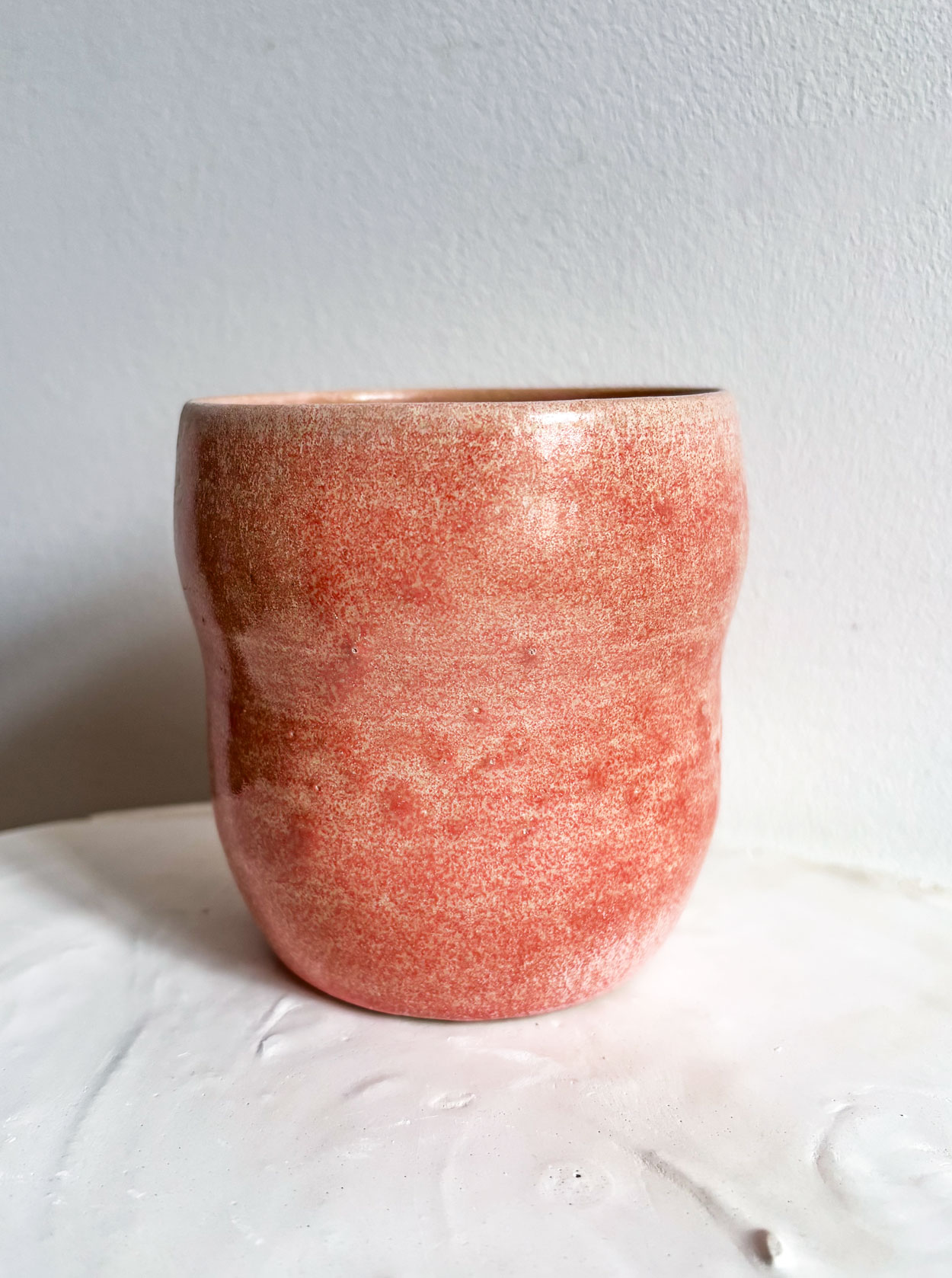 Kubek brzuszek różowy